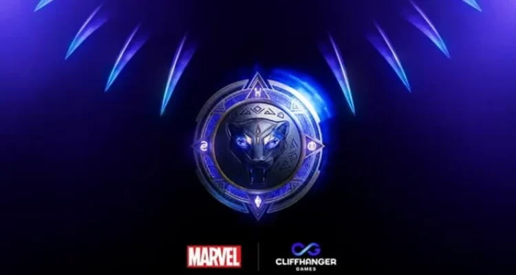 Tampilan resmi logo game Black Panther Marvel yang sedang dikembangkan oleh EA (Engadget)