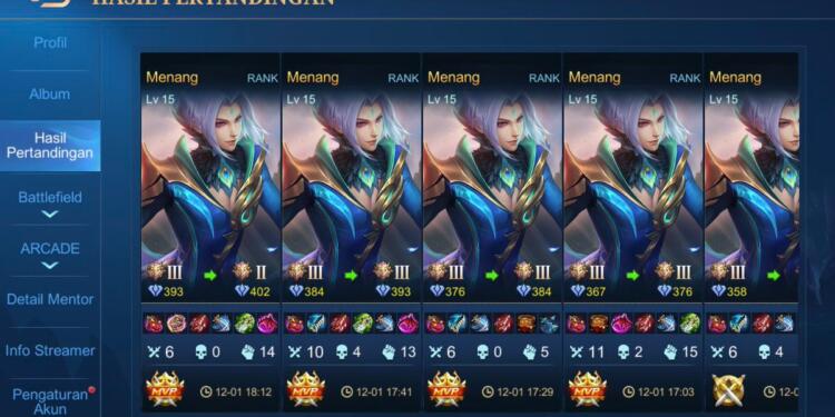 Tips Win Streak Solo Rank Di Mobile Legends!