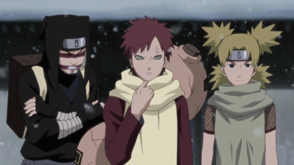 Karakter di Naruto yang Bisa Gunakan Pasir Selain Gaara