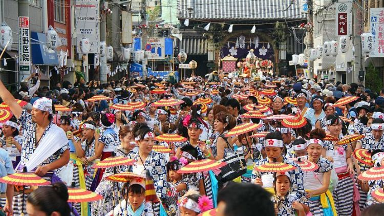 Tenjin Matsuri di Osaka